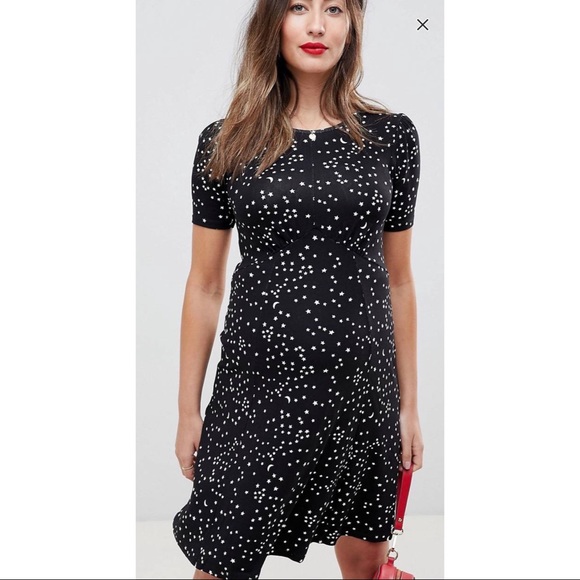 ASOS Maternity Dresses & Skirts - ASOS stars Maternity Skater Dress